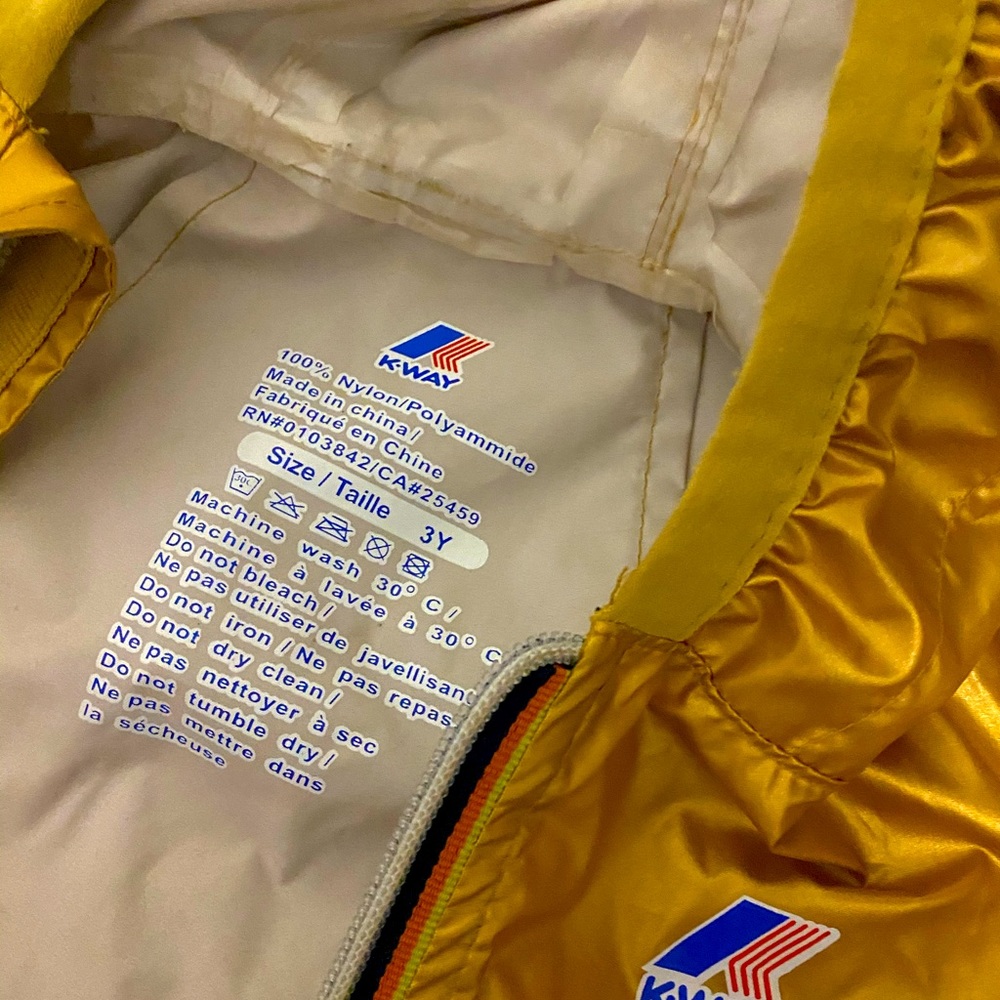 Kids gold designer bomber